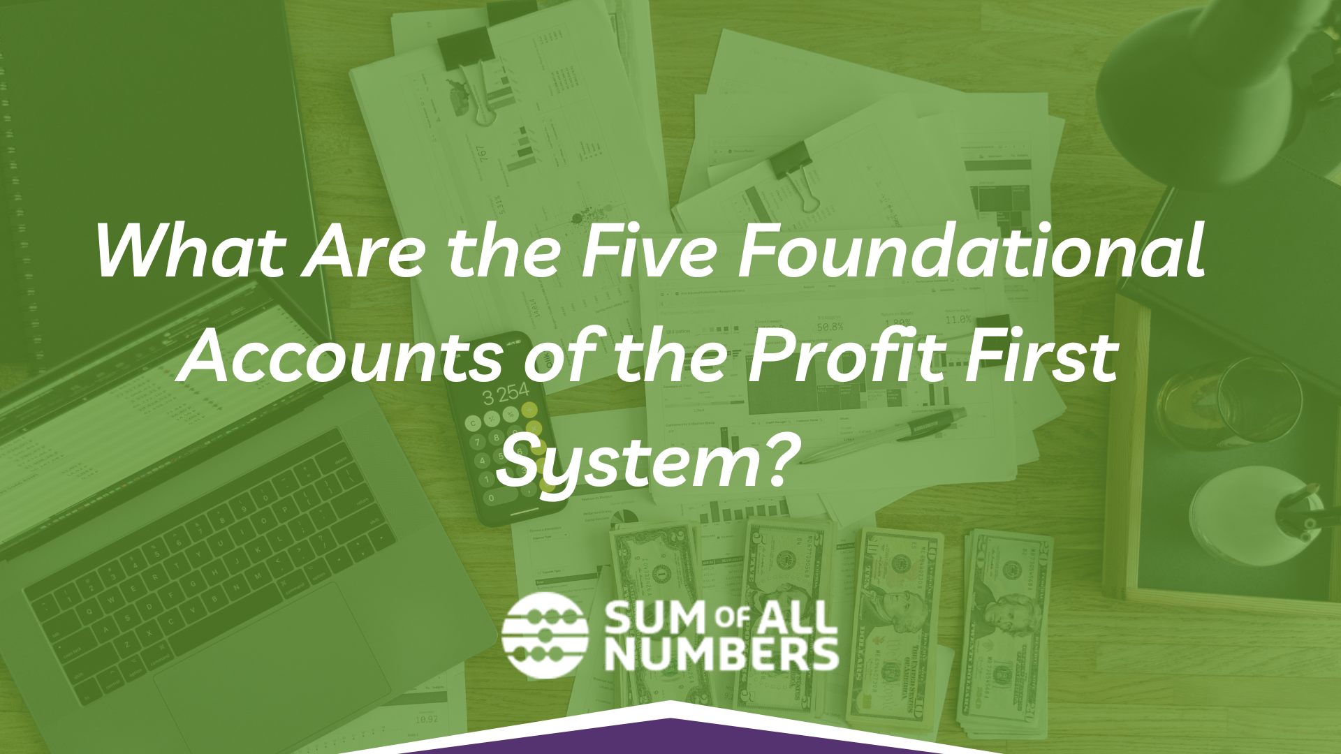 Five Foundational Accounts of the Profit First System